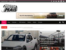 Tablet Screenshot of motormais.com